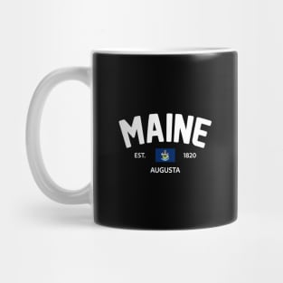 Maine Collegiate Preppy Mug